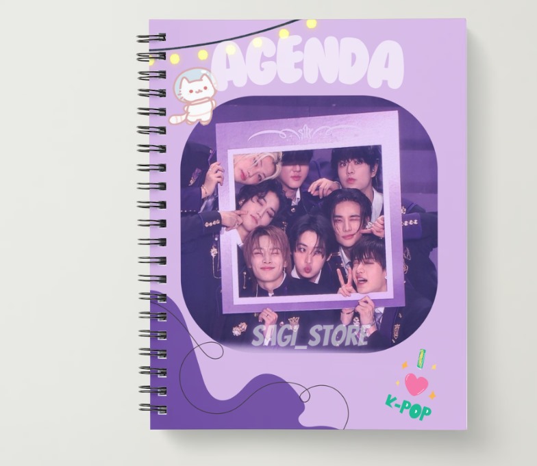 "Agenda Personalizada de Stray Kids"