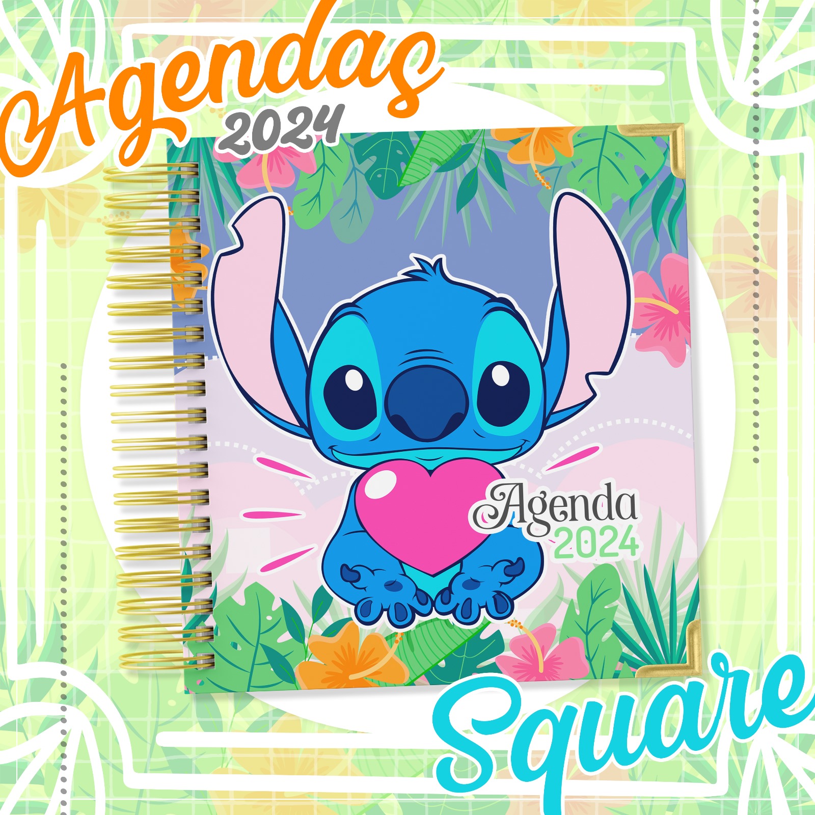 "Agenda Personalizada de Stitch"